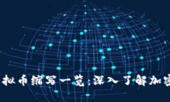 2023年各虚拟币缩写一览：深入了解加密货币的语